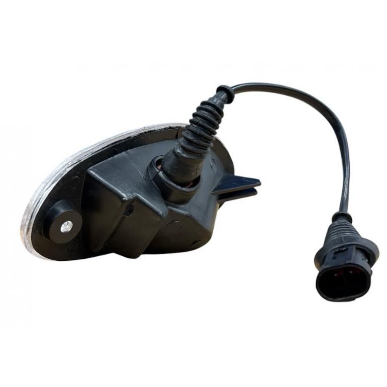 CLEAR ROOF MARKER LAMP C/W OVAL PLUG DRIVER SIDE RH