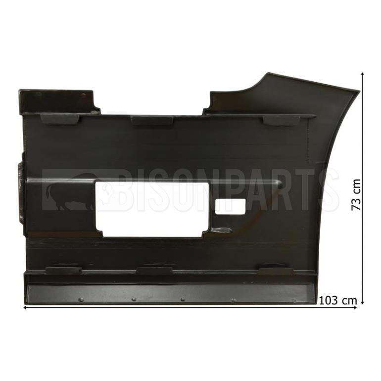 SIDE SKIRT REAR SECTION PASSENGER SIDE LH