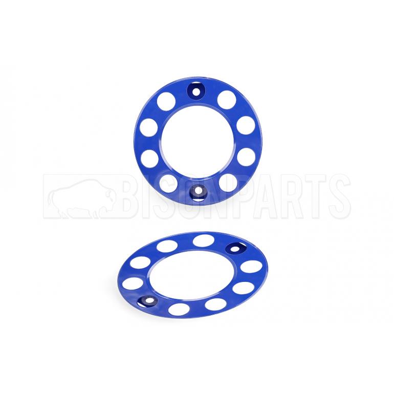 22.5" BLUE COATED STEEL WHEEL RIM COVER (PKT 2)