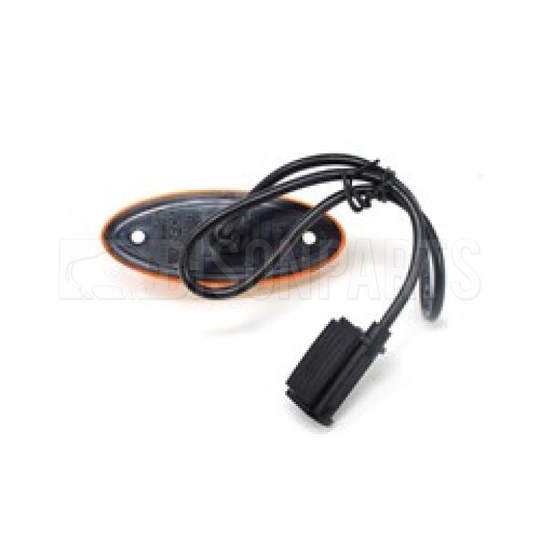 LED AMBER SIDE MARKER LAMP 12/24 VOLT