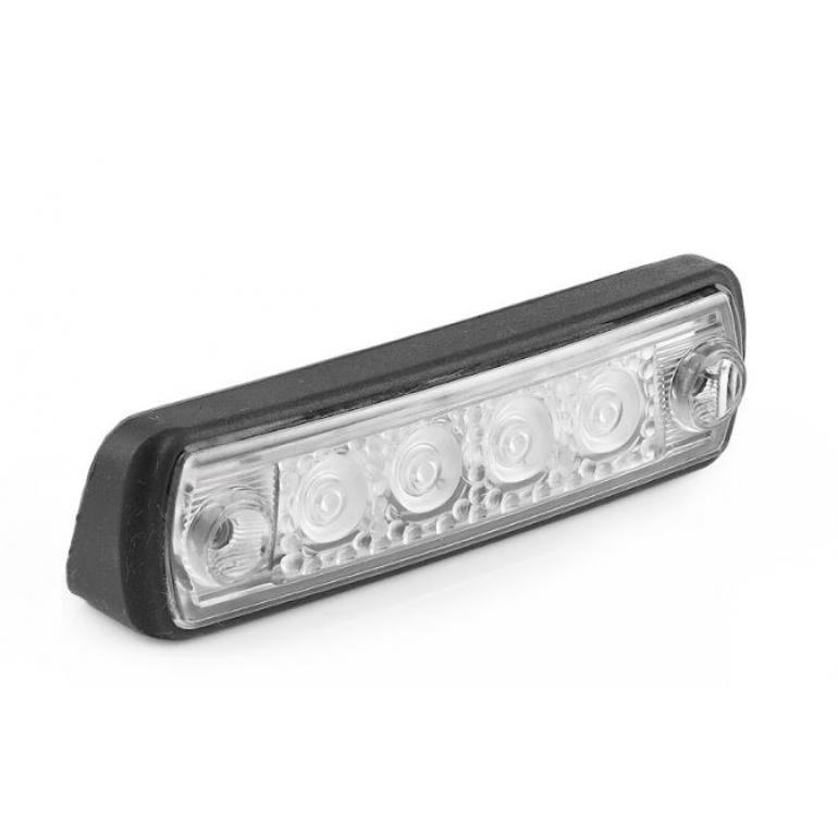 LED CLEAR SUNVISOR MARKER LAMP FITS RH OR LH