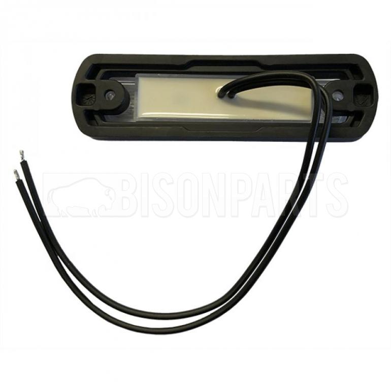 LED SUNVISOR CLEAR MARKER LAMP FITS RH OR LH