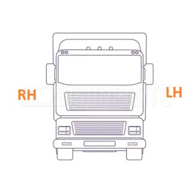 LED AMBER ROUND INDICATOR LAMP 12/24V