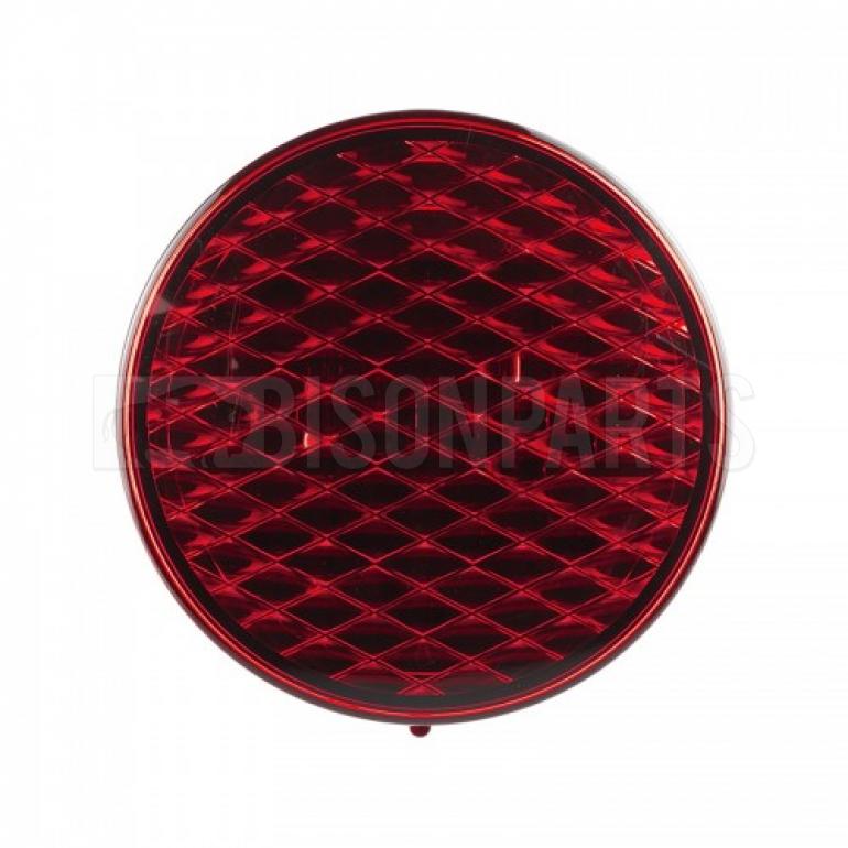 LED RED ROUND STOP & TAIL LAMP 12/24V