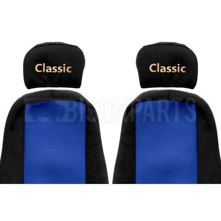 BLUE CLASSIC SEAT COVER SET (PAIR)