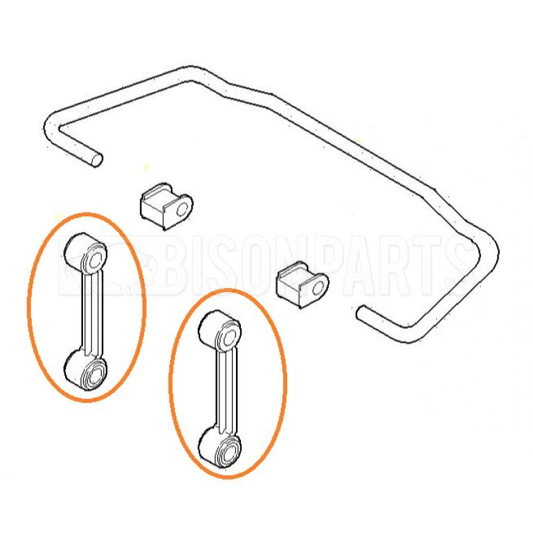 REAR ANTI ROLL STABILISER BAR DROPLINKS (PAIR)