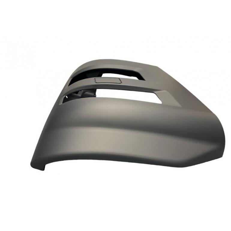 GREY FRONT BUMPER CORNER WITHOUT HEADLAMP WASHER DRIVER SIDE RH