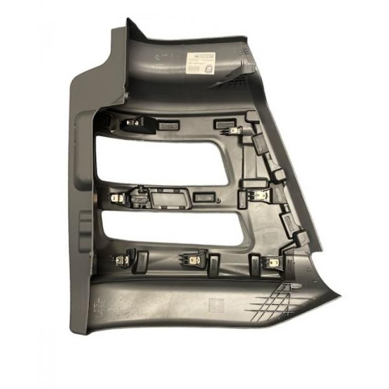 GREY FRONT BUMPER CORNER WITHOUT HEADLAMP WASHER PASSENGER SIDE LH