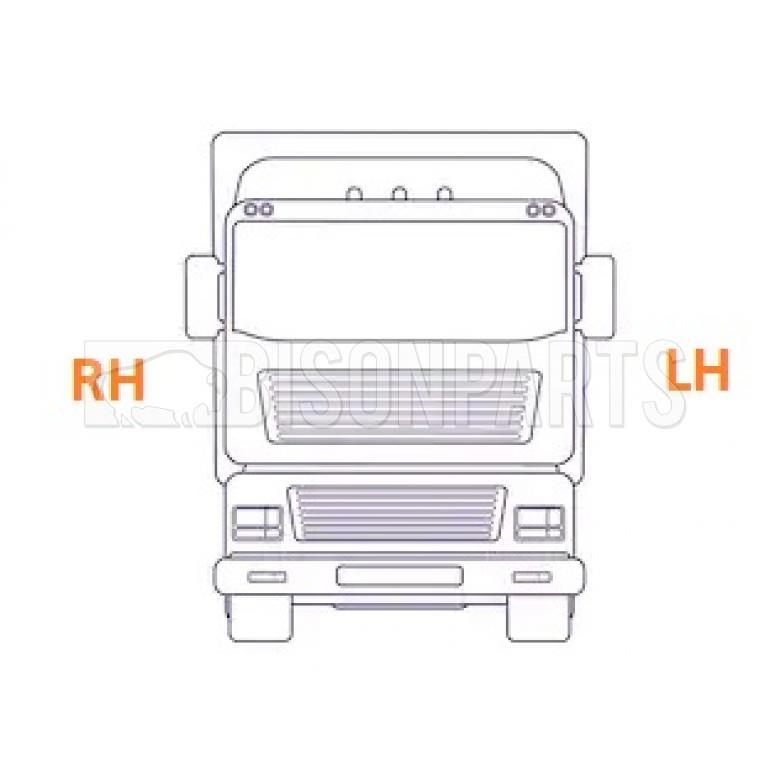 NEON CLEAR SUNVISOR MARKER LAMP FITS RH OR LH