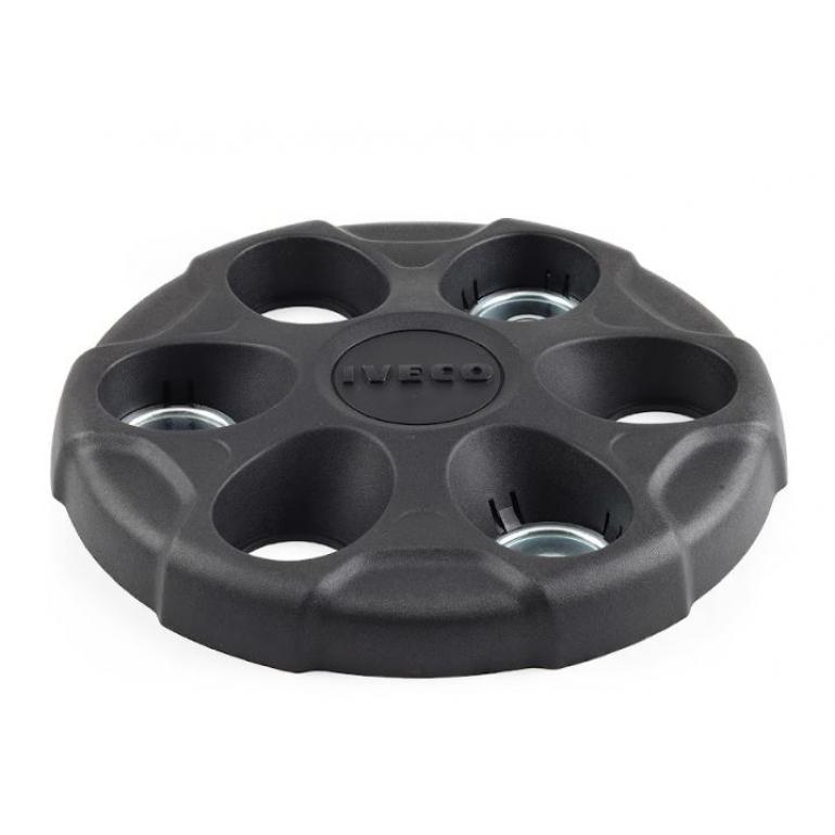 6 HOLE WHEEL TRIM HUB COVERS FITS RH & LH (PAIR)
