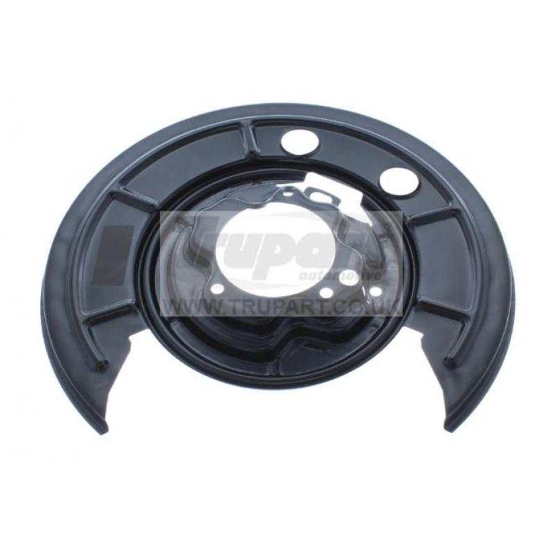 REAR BRAKE DISC SHIELD PASSENGER SIDE LH