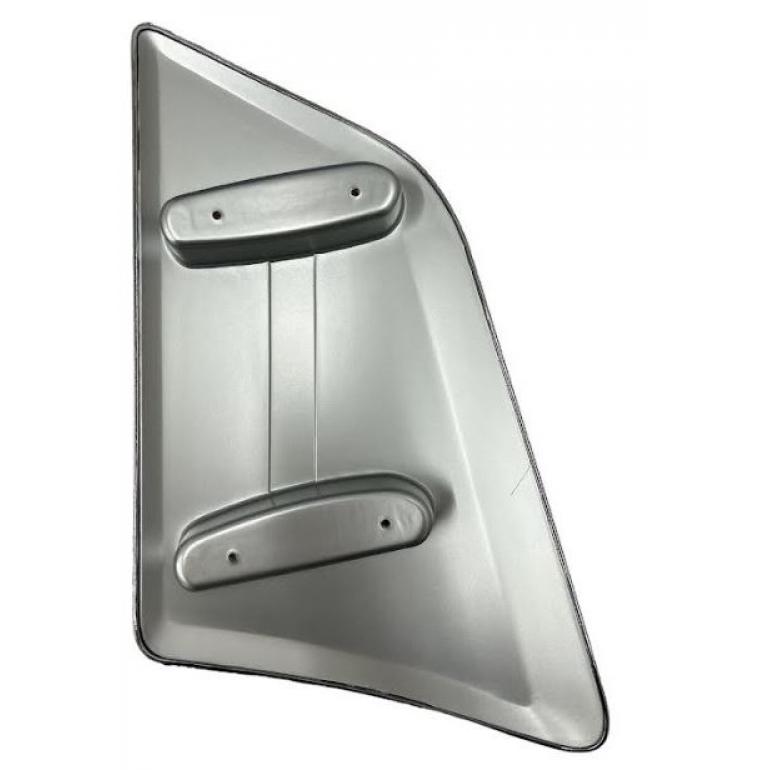CHROME COATED CORNER DEFLECTOR PANEL PASSENGER SIDE LH