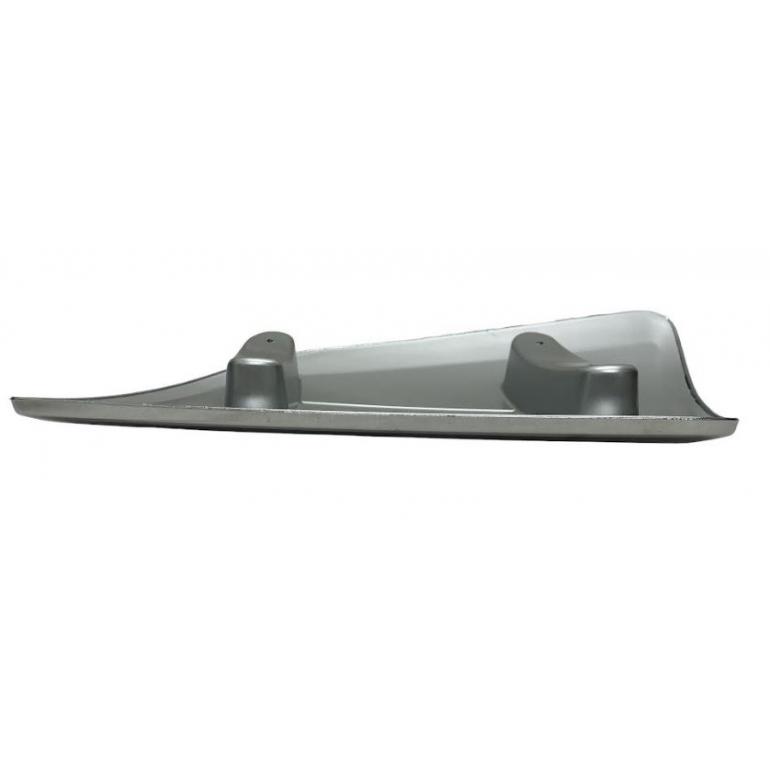 CHROME COATED CORNER DEFLECTOR PANEL PASSENGER SIDE LH