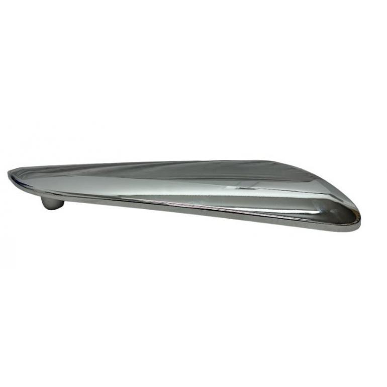 CHROME COATED CORNER DEFLECTOR PANEL PASSENGER SIDE LH