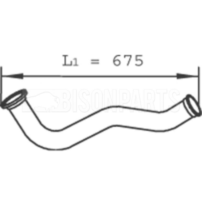 EXHAUST FRONT DOWNPIPE 