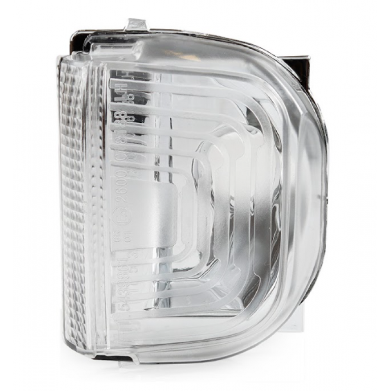 CLEAR MIRROR INDICATOR LENS PASSENGER SIDE LH
