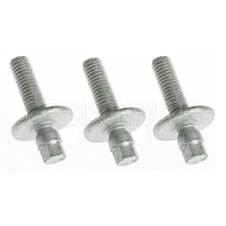 TWIN GLASS MIRROR HEAD & SELF SHEERING BOLTS PASSENGER SIDE LH