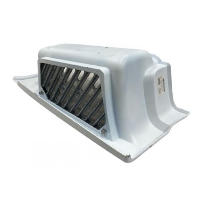 PRIMED LOWER STEP SURROUND & TREAD PLATE DRIVER SIDE RH