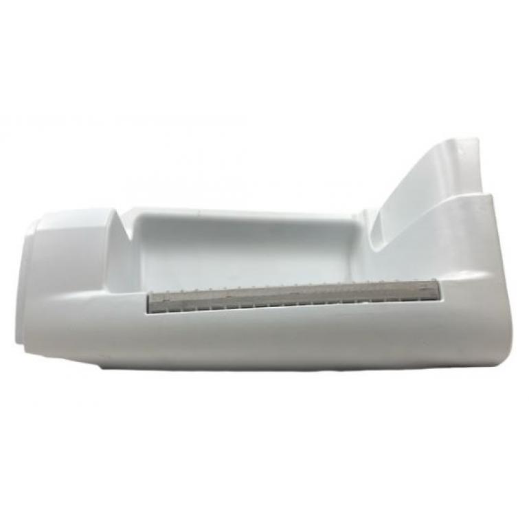 PRIMED LOWER STEP SURROUND & TREAD PLATE PASSENGER SIDE LH