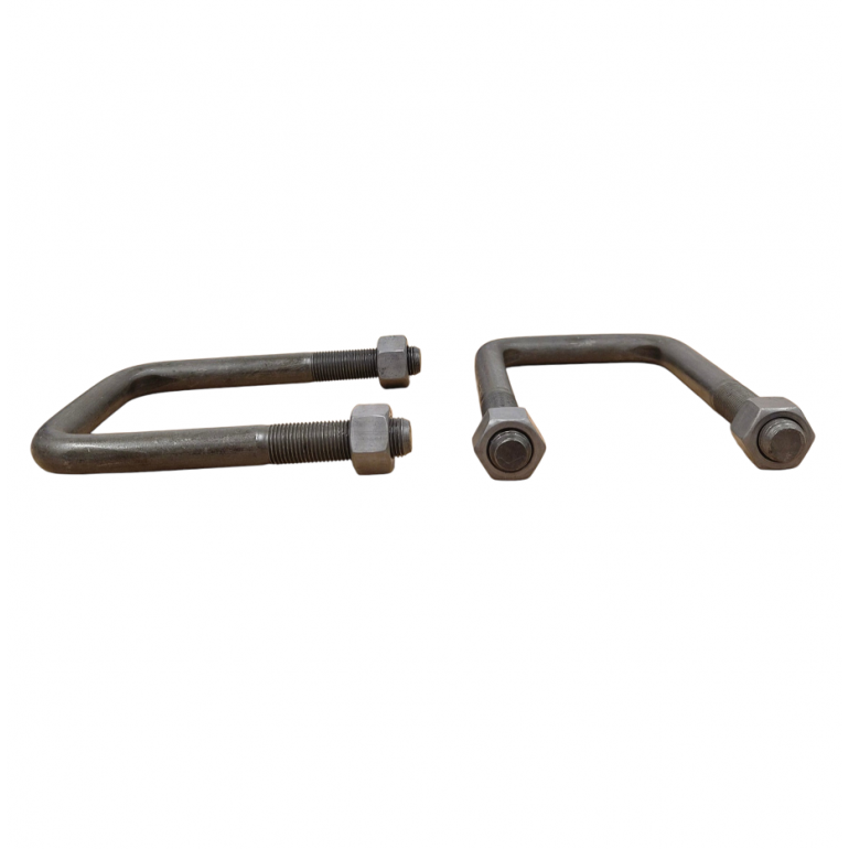 ROAD SPRING U-BOLTS WITH NUTS (PKT 2)