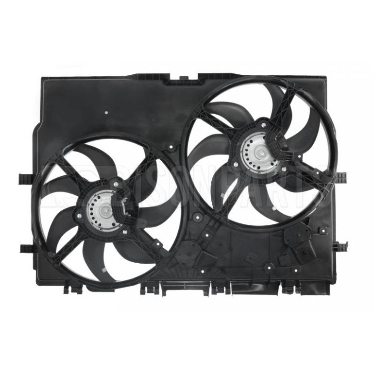 RADIATOR TWIN FAN WITH SURROUND