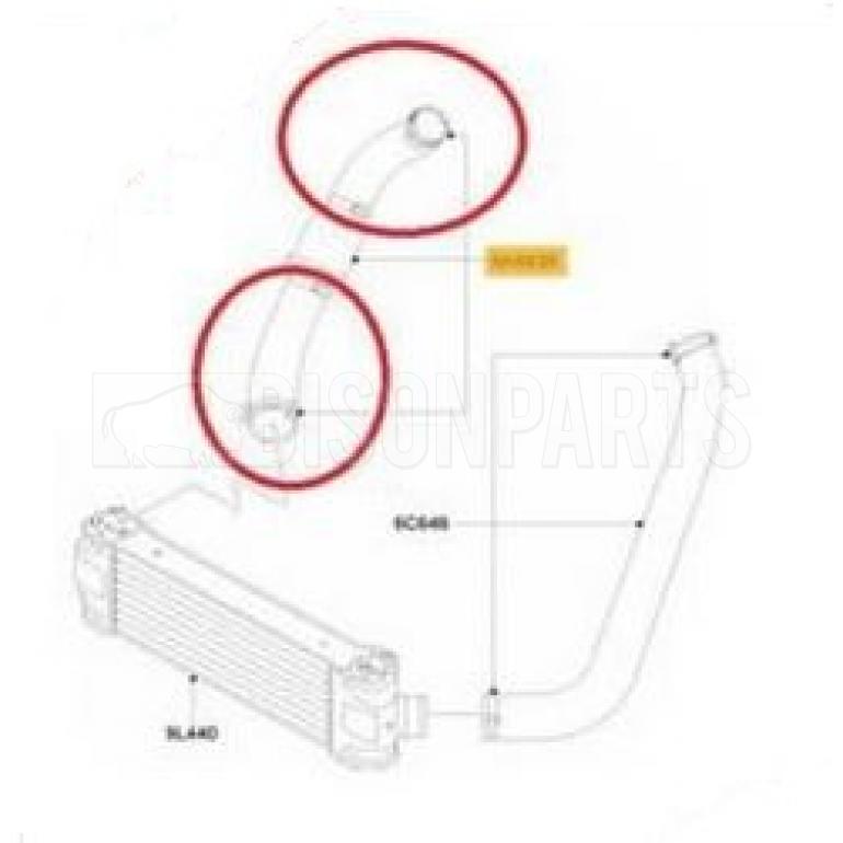 TURBO INTERCOOLER HOSE PIPES