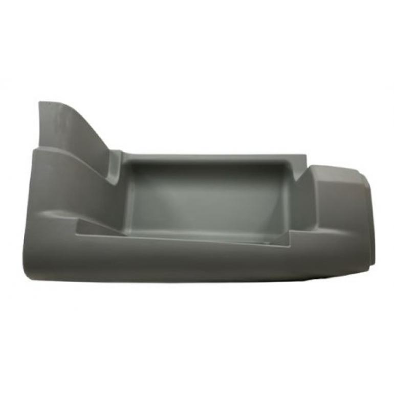 GREY LOWER STEP SURROUND DRIVER SIDE RH