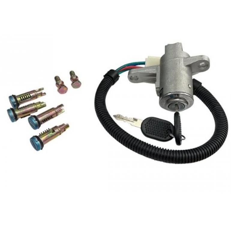 STEERING IGNITION LOCK & BARREL SET