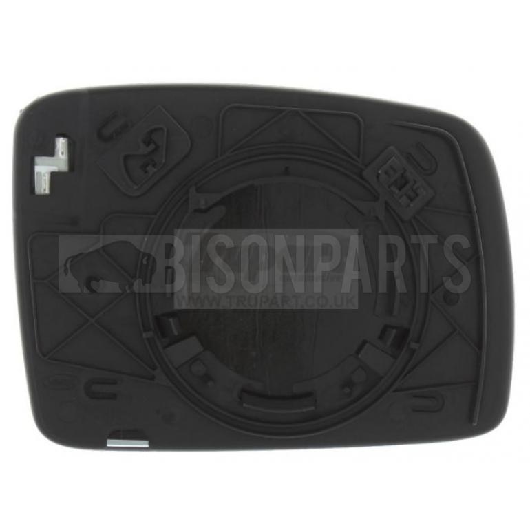 HEATED DOOR WING MIRROR GLASS PASSENGER SIDE LH