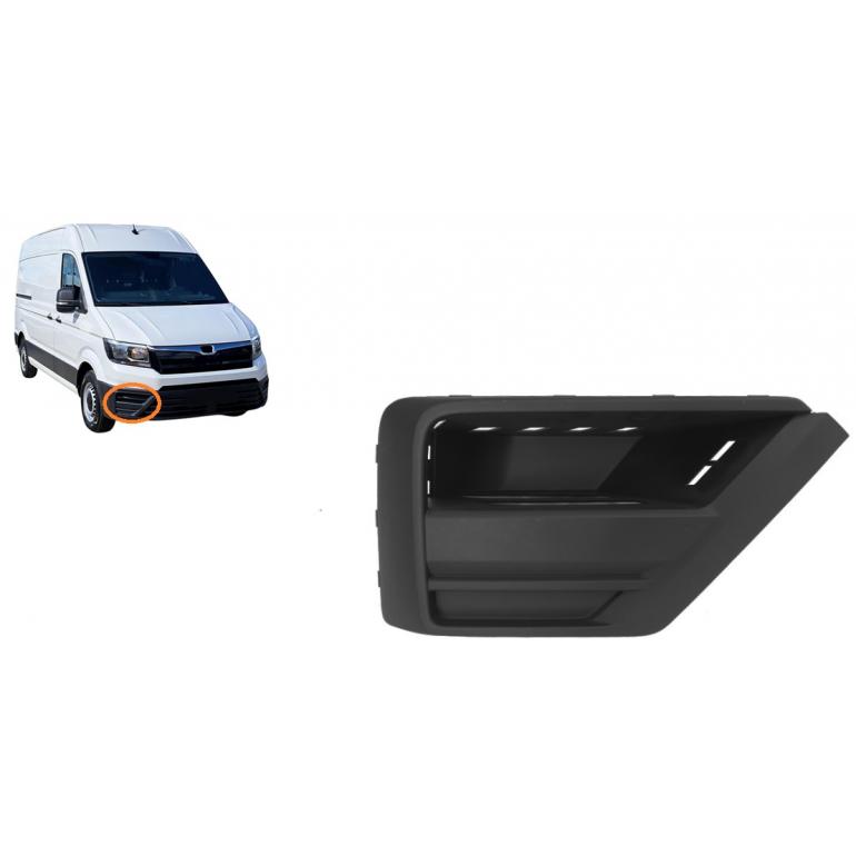 FRONT BUMPER LOWER GRILLE PANEL DRIVER SIDE RH