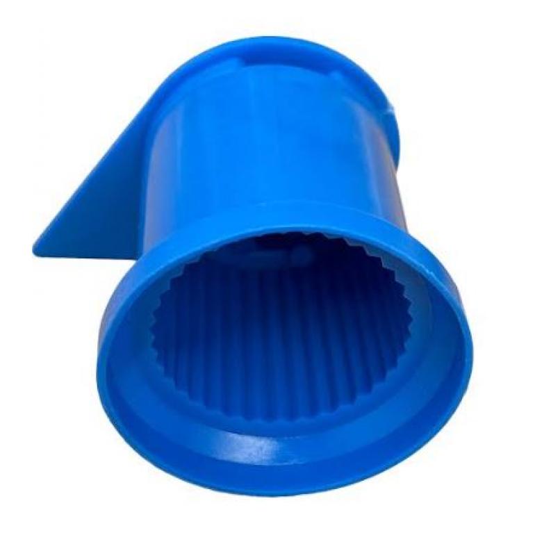 32MM BLUE LONG REACH DUSTITE WHEEL NUT COVER (EACH)