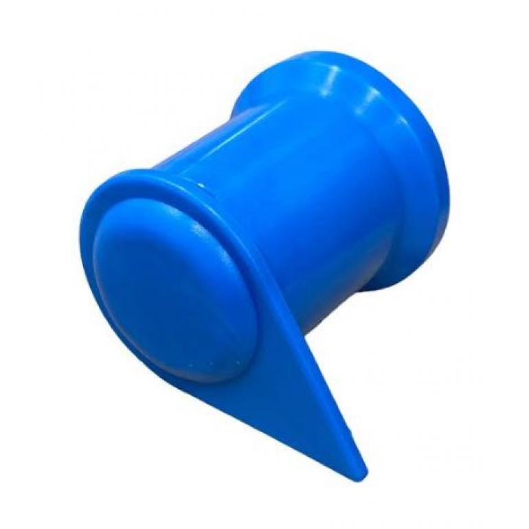 32MM BLUE LONG REACH DUSTITE WHEEL NUT COVER (EACH)