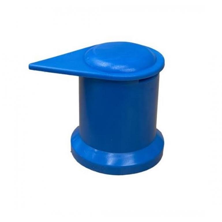 32MM BLUE LONG REACH DUSTITE WHEEL NUT COVERS (PKT 10)