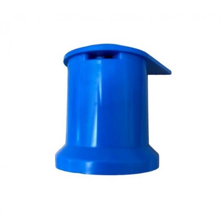 32MM BLUE LONG REACH DUSTITE WHEEL NUT COVERS (PKT 10)