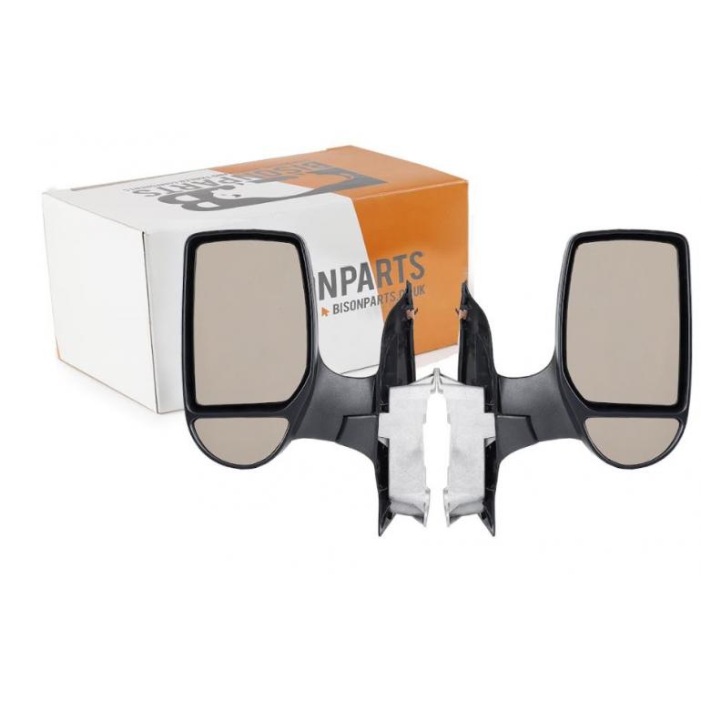 MANUAL ADJUST DOOR WING MIRROR HEADS RH & LH (PAIR)