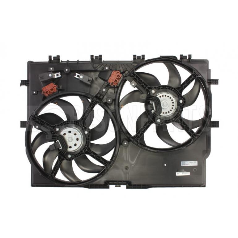 TWIN RADIATOR FAN & COWLING ASSEMBLY