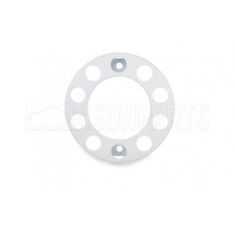 22.5" WHITE COATED STEEL WHEEL RIM COVER