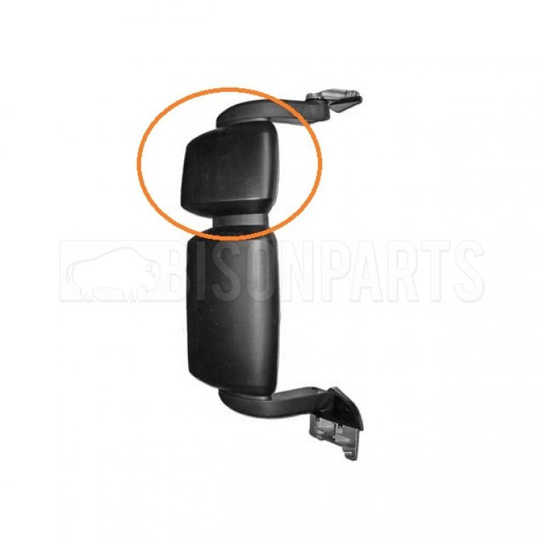 WIDE ANGLE MIRROR BACK COVER DRIVER SIDE RH