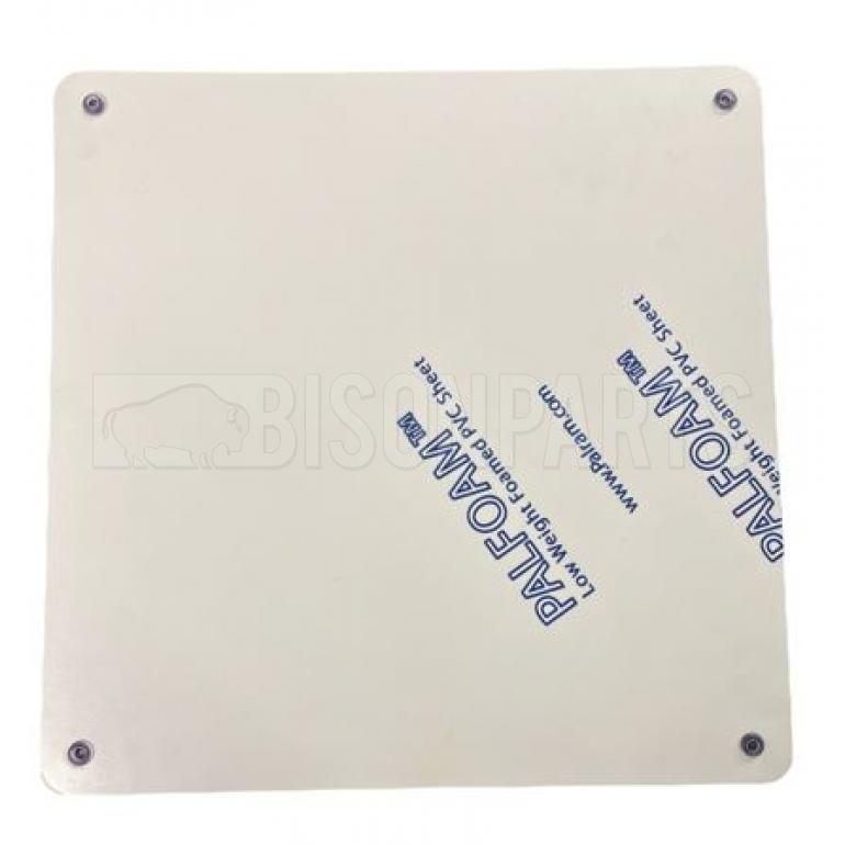 REAR RIGID PLASTIC SCHOOL BUS MARKER SIGN & SUCKERS