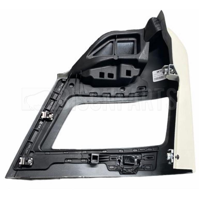 HEADLAMP SURROUND PANEL WITH HEADLAMP WASHER DRIVER SIDE RH