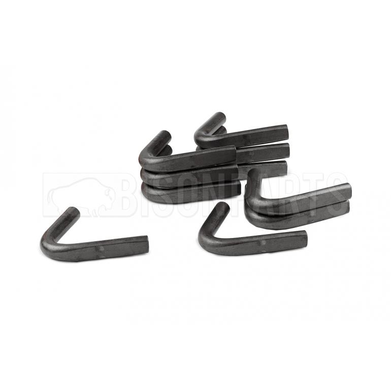 12MM WELD ON ROPE HOOKS (PKT 10)