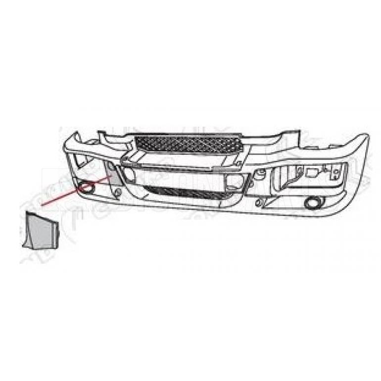 FRONT BUMPER BLANKING CAP DRIVER SIDE RH