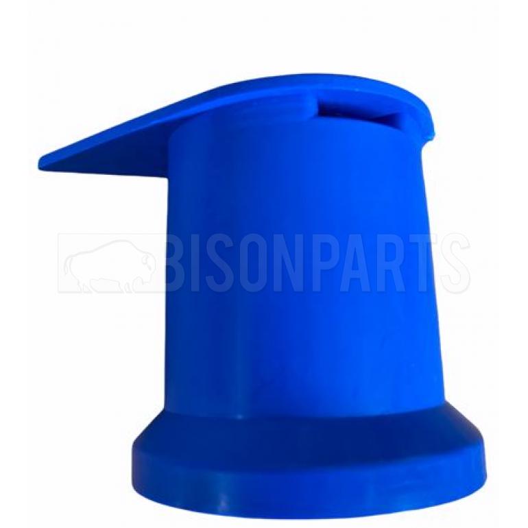 33MM LONG REACH DUSTITE WHEEL NUT COVER BLUE (PKT 10)