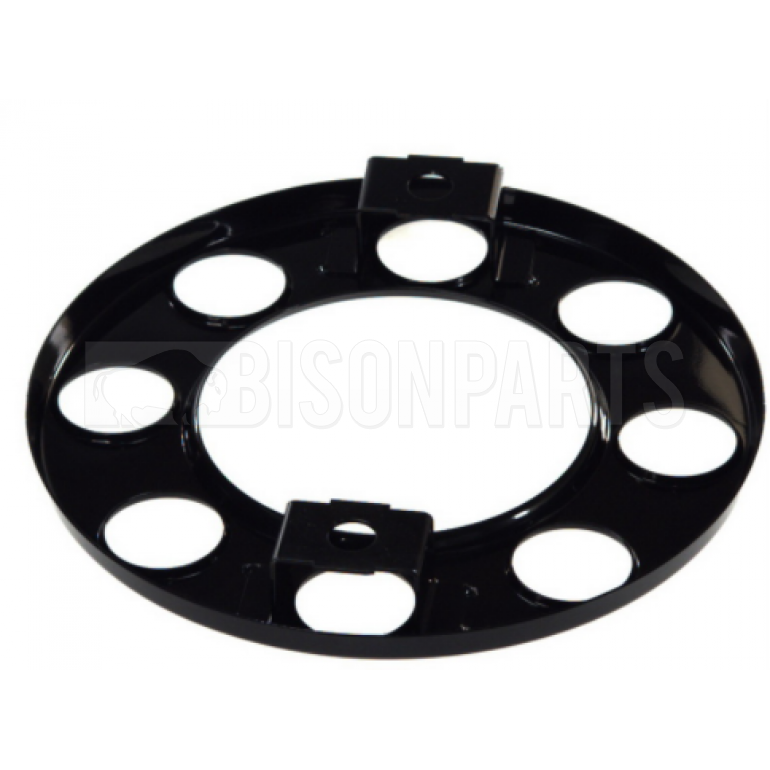 BLACK 8 STUD WHEEL COVER