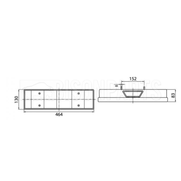 REAR COMBINATION LAMP DRIVER SIDE RH