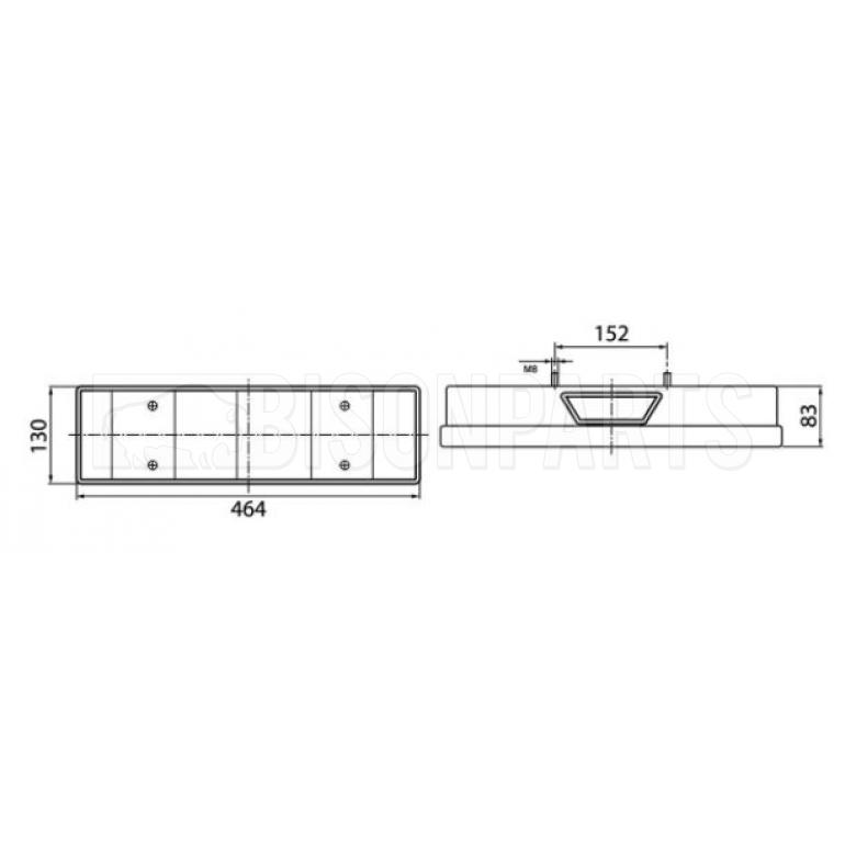 REAR COMBINATION LAMP DRIVER SIDE RH