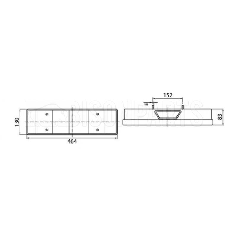 REAR COMBINATION LAMP DRIVER SIDE RH