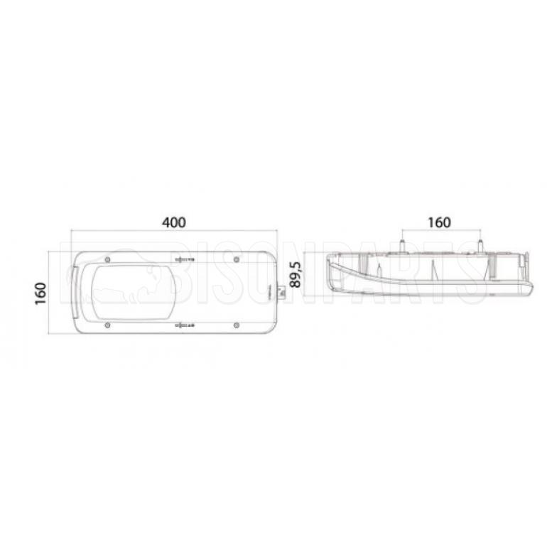 REAR COMBINATION LAMP DRIVER SIDE RH