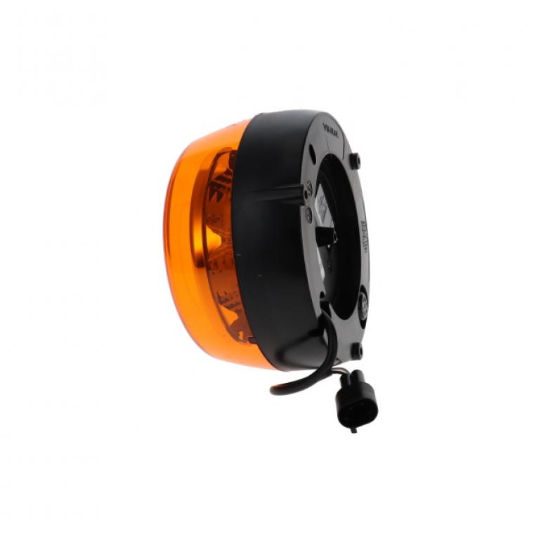 LED AMBER ROTATING BEACON 3 BOLT 9-32V
