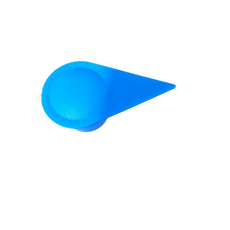 27MM LONG REACH DUSTITE WHEEL NUT COVERS BLUE (PKT 50)